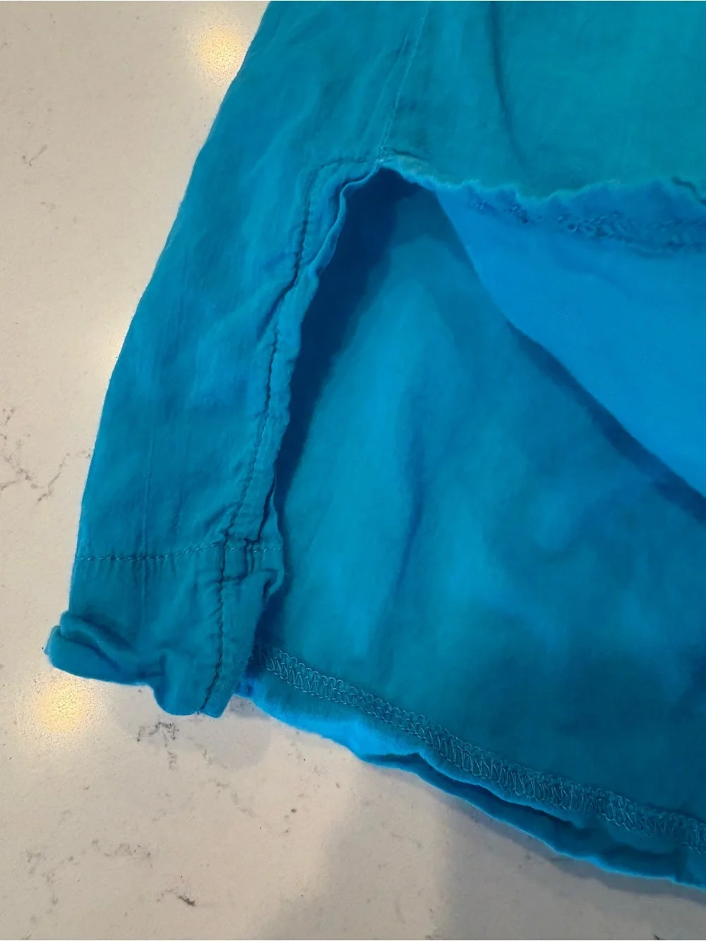 Lauren Ralph Lauren Turquoise Blue Swim Coverup